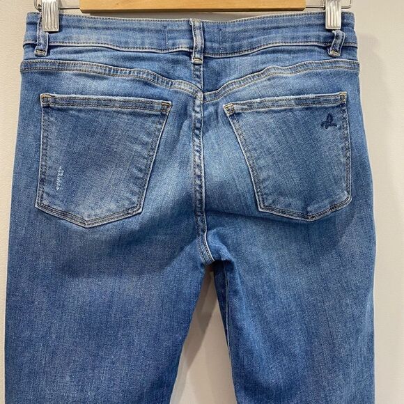 DL1961 Florence Instasculpt Skinny Ankle Raw Hem Jeans - Picture 8 of 11